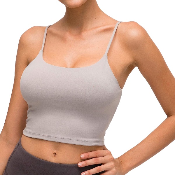 Women Padded Sports Bra Fitness Workout Running Shirts Yoga