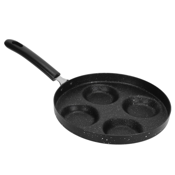 Fritös Mini Non Stick 4-håls platt äggpannkakakokare Matlagning