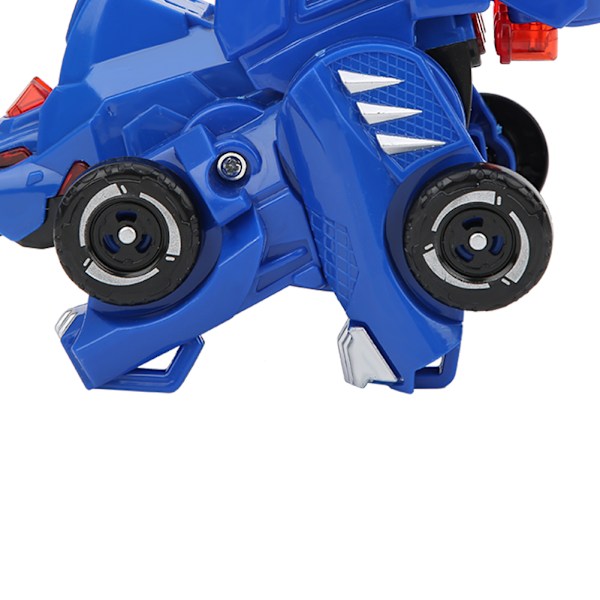 1:24 Dinosaur Deformasjon Bil Leke Inertial Glidning Pedagogisk Barn Bil Modell Blå