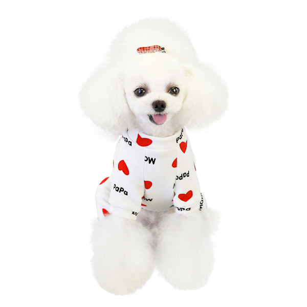 Hundpyjamas för små hundar, Chihuahua pyjamas, valpkläder, extra små valppyjamas, mjuka husdjursoveraller, hundtröjor Chihuahua Yorkie Teacup kattkläder