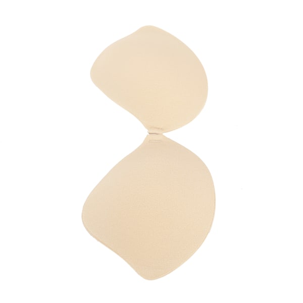 Rygglös Bröstbh V-formad Push Up Strapless Plunge Självhäftande Bh för Kvinnor (Hudfärg C)