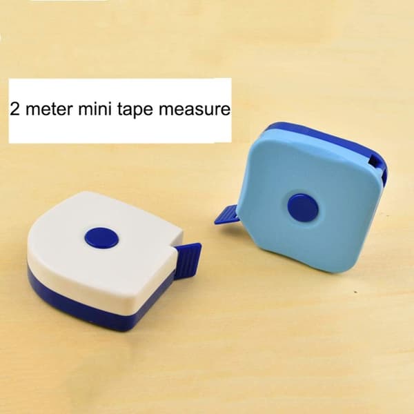 Mini sött 2 meter måttband för kläder och kroppsmått