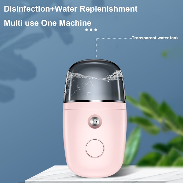 Hydreringssprayare Bärbar Läckagesäker Handhållen Desinficerande Sprayare Hushåll Uppladdningsbar Liten Hydreringsinstrument