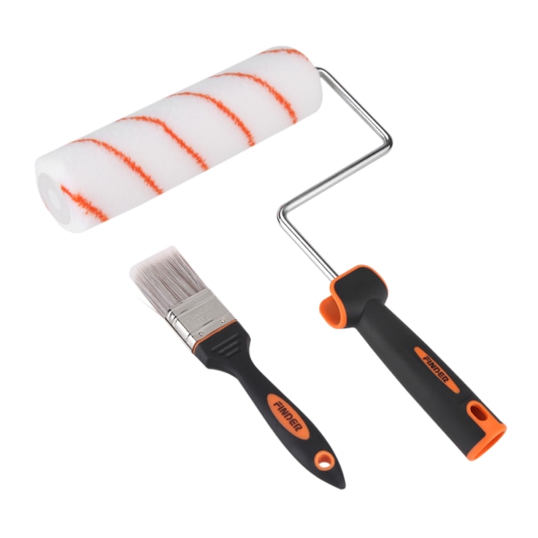 8st/ set Paint Brush Rollers Kit Heminredning Vägg Art