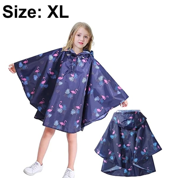 Hooded Rain Raincoat Cover Rainwear for Girls Boys Toddlers