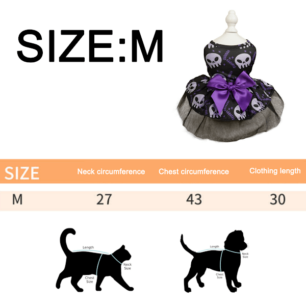 1 kpl Musta ja Violetti Kallo Lemmikkieläimen Puku Koiran Vaatteet Halloweenin Pukeutumiseen