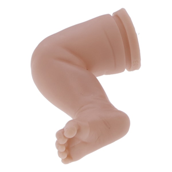 20 Tums Omålad Simulerad Reborn-docka Kit Oavslutad DIY Bebisdocka Formdelar Set