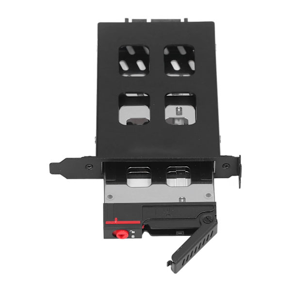 SATA HDD-fack i rostfritt stål, intelligent design, stöd för SATA SSD 6Gbps höghastighet, 2.5 PCI hårddiskhölje