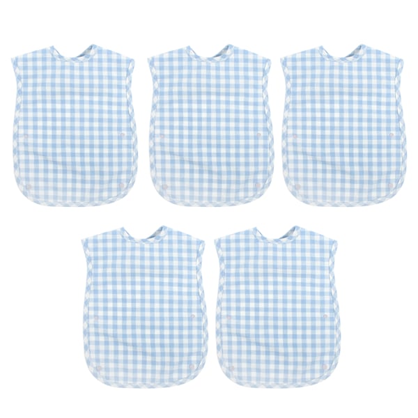Babyslynger til drenge og piger, 5 pakning Ekstra store babyslynger med trykknapper, Justerbare småbørnsslynger