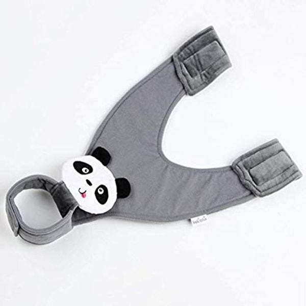 Justerbar Babyflaskeholder for Håndfri Flaskemating Hengende Barnevogn Seng Fiksering Drikkemating Brakett Stropp Magisk Klistremerke