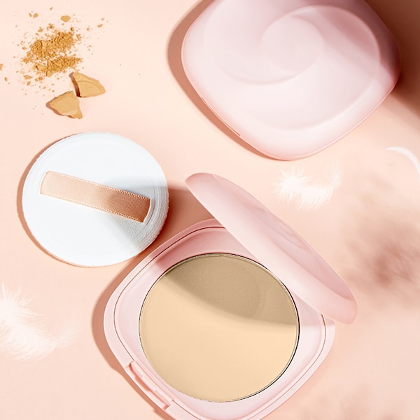 Makeup Palette Puder, Lätt & Transparent Täckning Vattentät Talkfri Ansikte