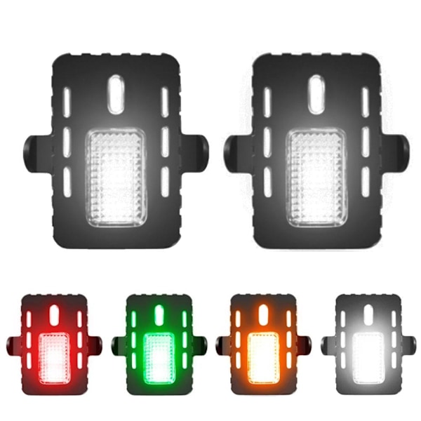Drone Strobe Lys Genopladelig Universal LED Natflyvningslys Advarselslys Drone Tilbehør