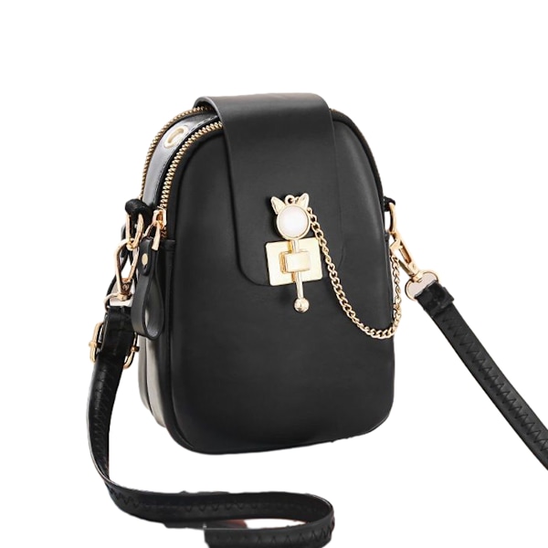 Crossbodyväska för kvinnor Axelväska Mobiltelefonväska Liten Cross Body Justerbar Axelrem Mobilväska