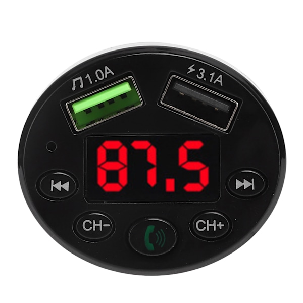 1 x Car Bluetooth FM Transmitter1 x Instruction
