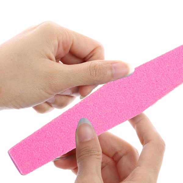 20 st Nagelfilarblock, Dubbelsidiga, Tvättsvampar, 100/180 Slipning, för Akrylnaglar
