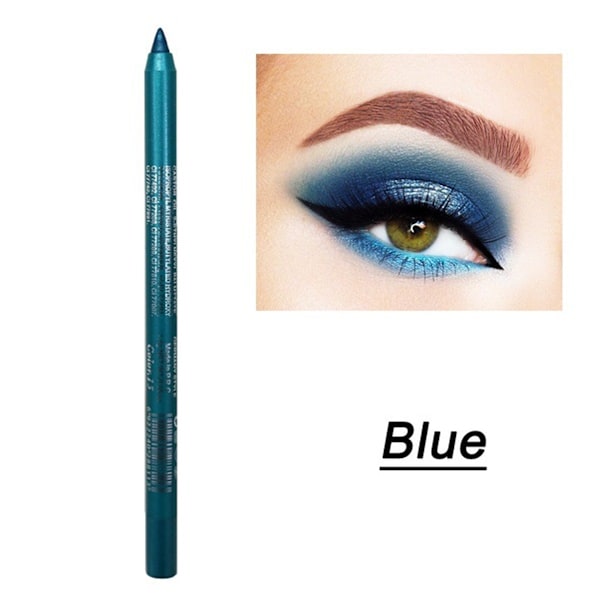 Vattentät Eyelinerpenna - Smudge-Proof - Långvarig, Krämig & Blendbar Formel - Spetsbar Spets
