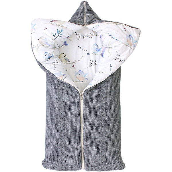 Babyfilt, Vagnomslag, Mjuk Tjock Fleece Varma Filt