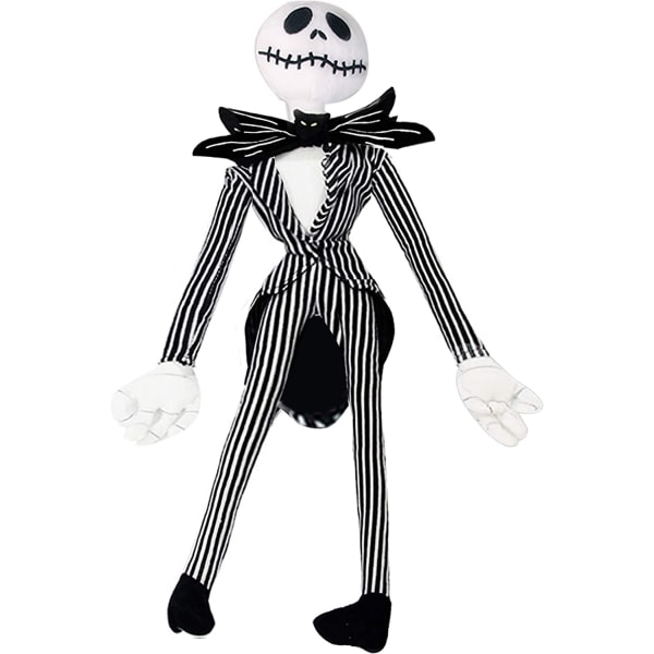 Skräck Jack Skeleton Monster Rolig Jack Doll Stor plyschleksak