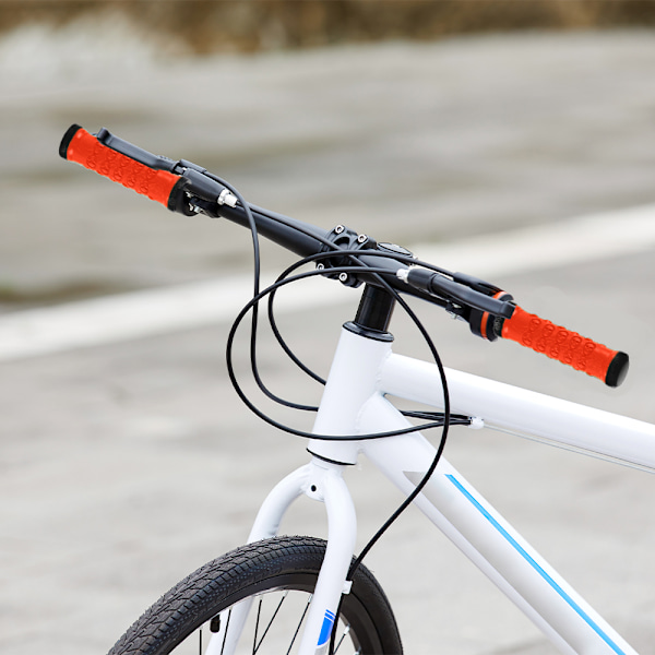 1 pari Mountain Bike -kahvat Lukittavat, Liukastumattomat Pyörän Ohjaustangon Kahvat Kallokuvio