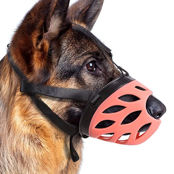 Hundemundkurv, Åndbar Kurvmundkurv til Små, Mellemstore og Store Hunde, Anti-Bid, Barking og Tygning Hundemundkurv