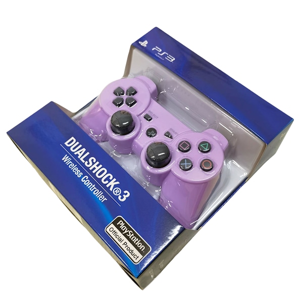 PS3 Bluetooth langaton tärinäohjain ps3 peli langaton ohjain Purple