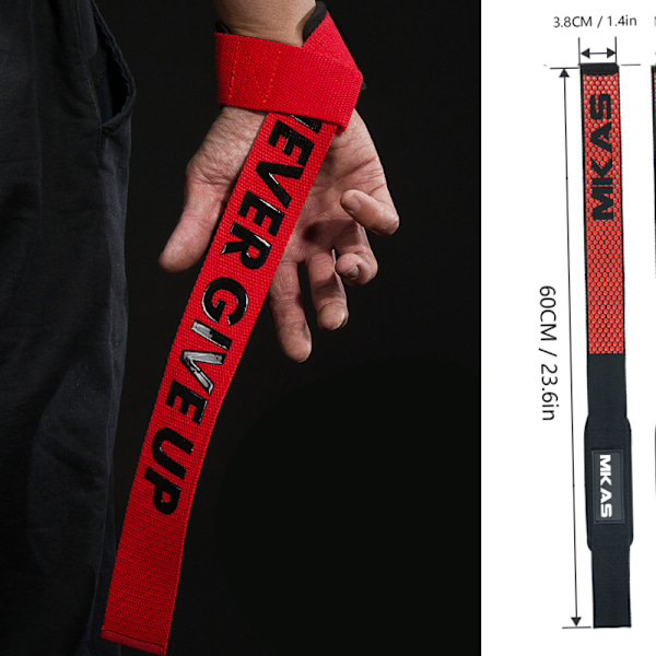 Lifting Straps, Fitness Gloves, Black black 3