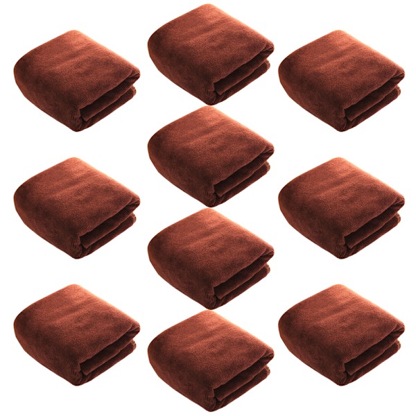 Salongshanddukar 10-pack - Snabbtorkande Handduk för Hår, Händer, Ansikte, Användning Hemma, Salong, Spa, Barberare
