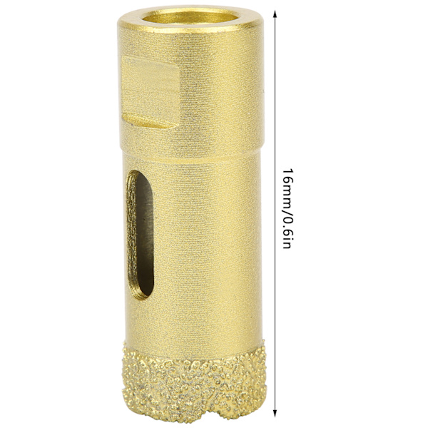 2 stk. Diamant Hulsav Brazing Bor Bit Åbner Boring Marmor Beton Værktøjer M14 22mm