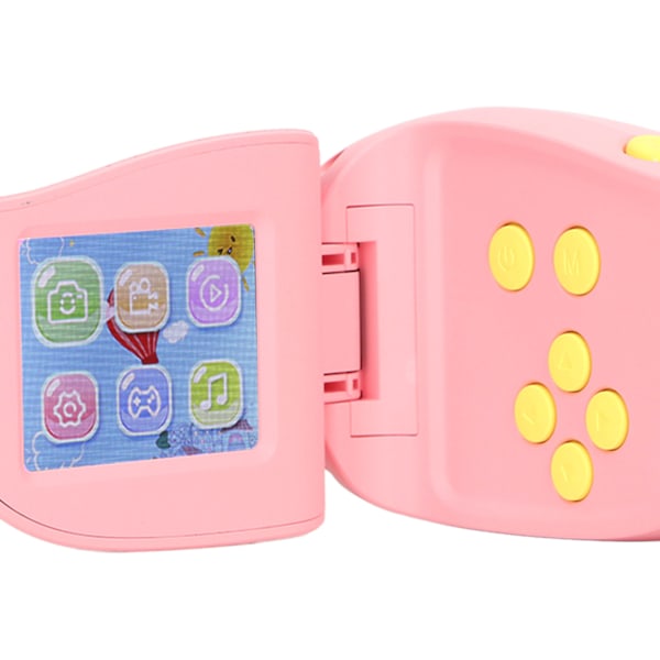 2 tommers TFT Digital Videokamera for Barn Multifunksjonell Mini DV Kamera Utdanningsleketøy Rosa