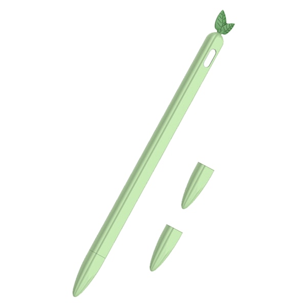 Etui for Apple Pencil 2. generasjon - Søt fruktdesign, mykt silikondeksel