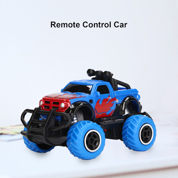 1:43 Fjärrstyrd Offroadbil Mini Stabila Stötfångare RC Bil Födelsedagspresent för 3 År och Äldre Blå