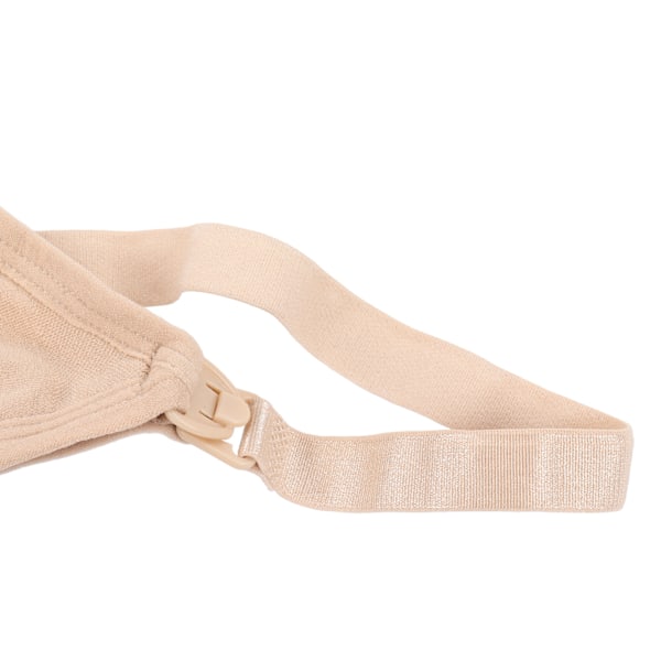 Amningsbh Kvinnor Bärbar Nylon Mjuk Elastisk Andningsbar Justerbar Graviditetsamningsbh XL