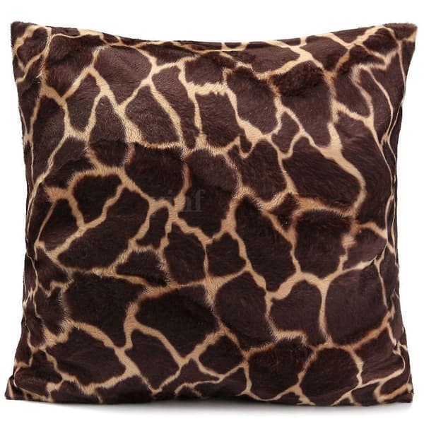 45cm Djurmönster Leopard Zebra Kuddfodral Soffdekor #01 [TT] A 1
