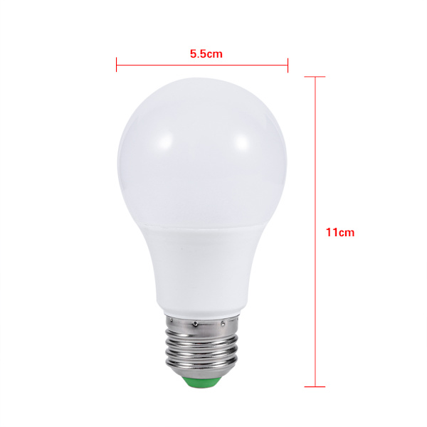 16-fargets LED RGB fargeendringslampe med fjernkontroll 85V-265V RGB-5A (5WE27)