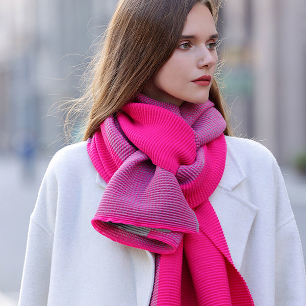 Dame Skjerf Stor Pashmina Sjal og Wraps Teppe Skjerf for Kveldskjole Varmt Daglig Reise Kontor, 68cm*200cm