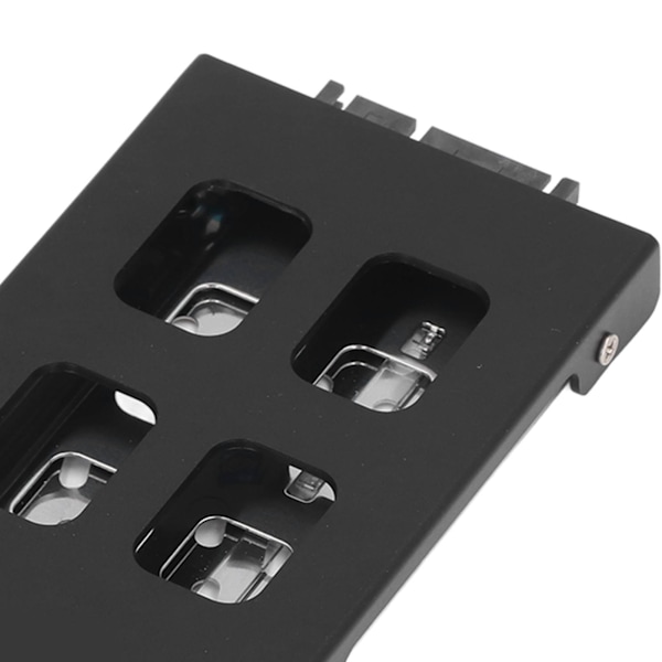 SATA HDD-fack i rostfritt stål, intelligent design, stöd för SATA SSD 6Gbps höghastighet, 2.5 PCI hårddiskhölje