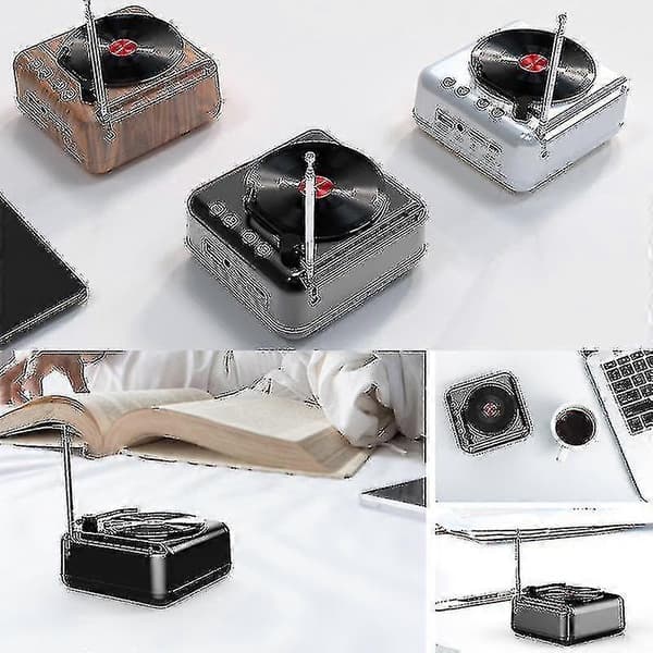 Turntable Portable Vinyl Player with Built-in Speakers Classic Vinyl Player - XC