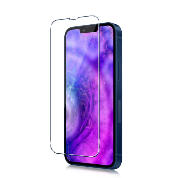 3-pack härdat glas iPhone 14 - Skärmskydd Transparent