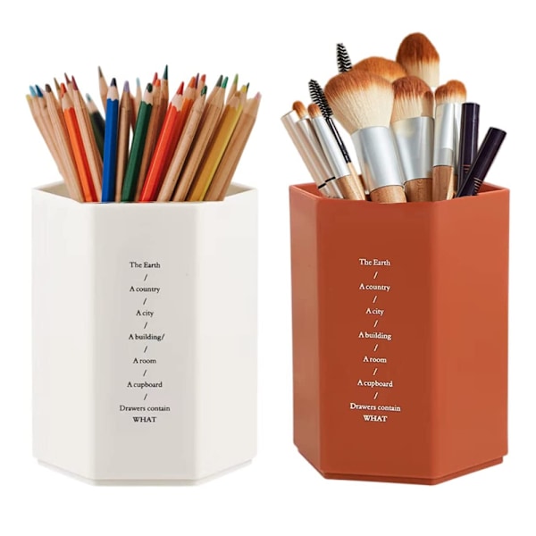 Pennhållare för barn, pennhållare för skrivbord söt nordisk, pennkopp enkel modern minimalistisk