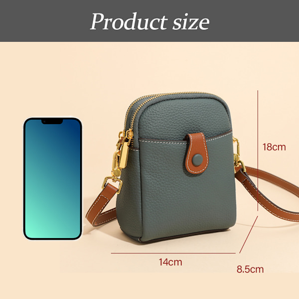 Västliga plånböcker för kvinnor crossbody Rymliga fickor Små crossbodyväskor Mobiltelefonplånbok Plånböcker för kvinnor