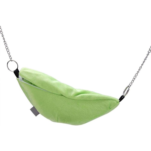 Lemmikkieläinten hamsterin sänky, banaanin muotoinen riippuva nukkumakoti, talvinen lämmin häkin matto gerbiileille, chinchilloille, marsuilla ja pienille eläimille