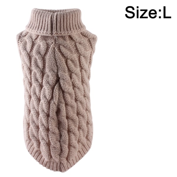 Varmt sweater til kæledyr, efterår og vinter, kæledyrstøj