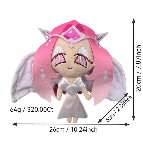 Eternal Sugar Cookie Plyschleksaker Cookie Run Kingdom Docka Barnpresenter 26cm[TT]