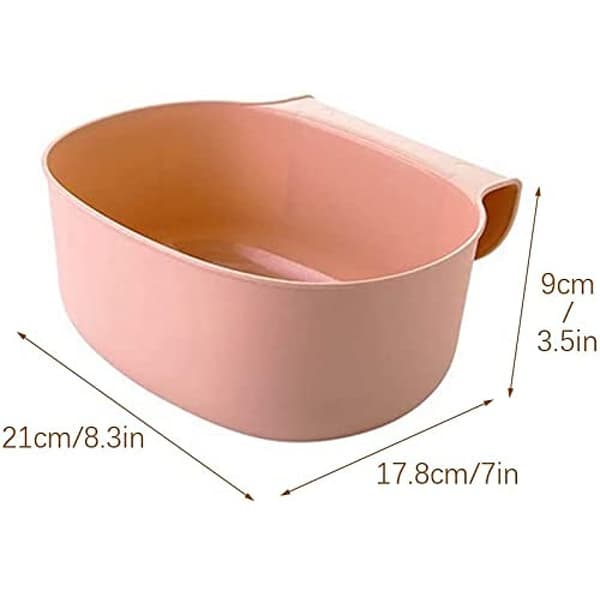 Organic Countertop Waste Bin, Durable Material Hanging Trash Can Kitchen Accessory for Multifunctional Use