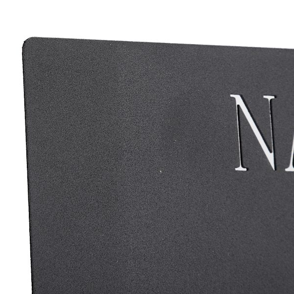 Nagelkonstdisplaybräda Magnetisk Gellackkort Falska Nagelspetsar Stativhållare Manikyrverktyg Svart