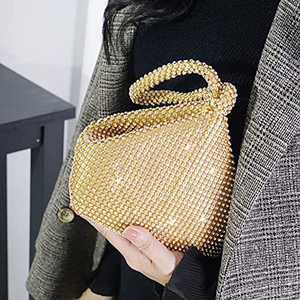 Mote-clutch for brudepiker, brudekjole-middagsklutch