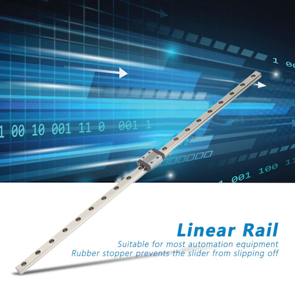 MTN9 Mini Lineær Skinneguide Miniature Lineær Glidebane til CNC 3D Printer Del