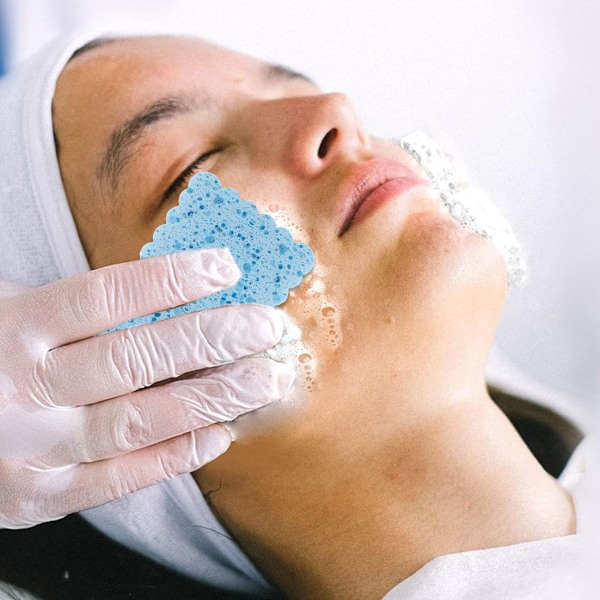 Rensende Ansigts Scrubber Puder til Makeupfjernelse Esthetician Rejse