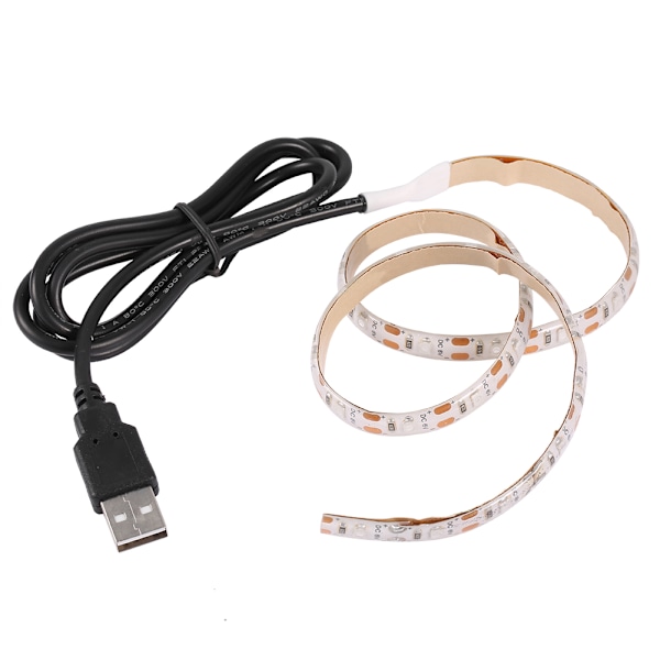 50CM 30 LED 3528 SMD Stribelys TV Baggrund Hjem Festbelysningssæt USB Kabel Grøn