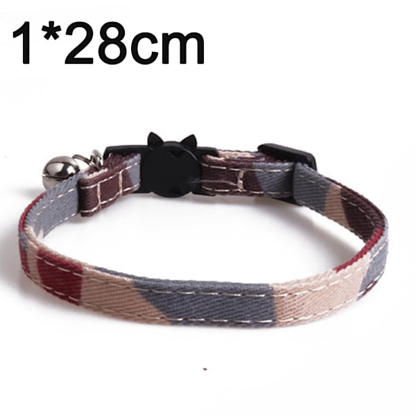 Hundhalsband - Starkt mjukt material och läderkamouflagehalsband för små och medelstora valpar